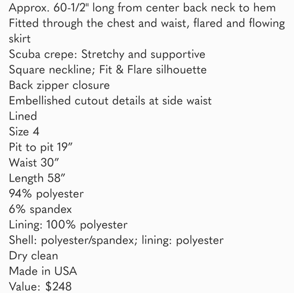 Xscape Scuba Crepe Waist Cut Out formal dress in coral - Picture 7 of 8